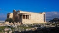 The Erechtheum. Temple with famous Caryatids