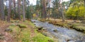 Eresma River, Sierra de Guadarrama National Park, Spain Royalty Free Stock Photo