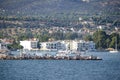 .Eretria town and harbor .Evia island,Greece