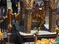 Erewan shrine with the four faced buddha