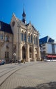 Old Town Hall on Fish market square in Erfurt, Thuringia, German