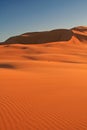 Erg Chebbi sand dunes Royalty Free Stock Photo