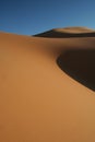 Erg Chebbi sand dunes Royalty Free Stock Photo