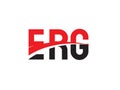ERG Letter Initial Logo Design Vector Illustration