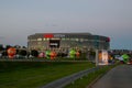 Ergo Arena sports and entertainment hall before mech Estonia vs Poland Volleyball European Championship Men.