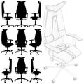 Ergonomic Office Chair Vector. Illustration Isolated On White Background.