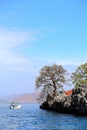 The scenery of Lakeside of Erhai Lake