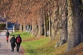 Outdoor recreation in the Salzkammergut during the lockdown in Austria Europe Royalty Free Stock Photo