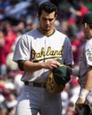 Eric Chavez, Oakland A's 3B. Royalty Free Stock Photo