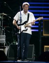 Eric Clapton Performs in Concert Royalty Free Stock Photo