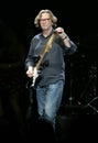 Eric Clapton performs in concert