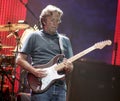 Eric Clapton performs in concert Royalty Free Stock Photo