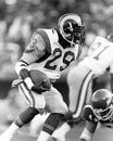 Eric Dickerson, Los Angeles Rams Royalty Free Stock Photo