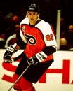 Eric Lindros Philadelphia superstar Royalty Free Stock Photo