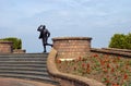 Eric Morecambe statue Royalty Free Stock Photo