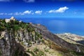 Erice mountain Royalty Free Stock Photo