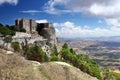 Erice mountain Royalty Free Stock Photo
