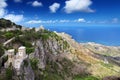 Erice mountain Royalty Free Stock Photo