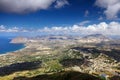 Erice mountain Royalty Free Stock Photo