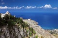 Erice mountain Royalty Free Stock Photo