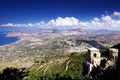 Erice mountain Royalty Free Stock Photo