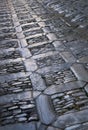 Erice paving road Royalty Free Stock Photo