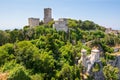 Erice, Sicily, Italy. Castello and Torretta Pepoli