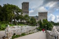 Erice, Trapani, Sicily, Italy - Ancient stone Venus castle