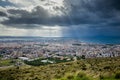 Erice, Trapani, Sicily, Italy - Panoramic view Royalty Free Stock Photo