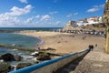 View of the traditional village of Ericeira, with the Praia dos Pescadores Fisherman beach