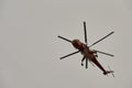 Erickson Air-Crane `Jerry` Flies Overhead During NSW Bush Fires