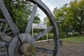 Erie Canal Stump Puller Monument