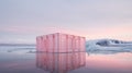 Erik Seidelberger\'s Pink Building: Minimalist Classical Architecture In Vatnajokull