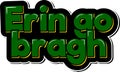 Erin Go Bragh Royalty Free Stock Photo