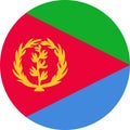 Eritrea Flag illustration vector eps