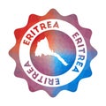Eritrea low poly logo.