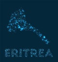 Eritrea network map.