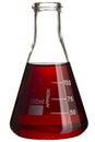 Erlenmeyer flask Royalty Free Stock Photo