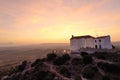 Ermita de Santa Lucia Hermitage sunset, Alcala de Xivert, Alcossebre, Valencian Community, Spain