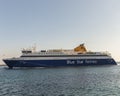 Ferry Boat. Isolated