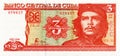 Ernesto Che Guevara on a banknote of Cuba Royalty Free Stock Photo