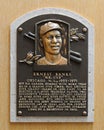 Ernie Banks Hall of Fame Plaque