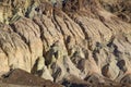 Eroded Badlands At Death Valley