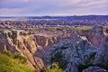 Eroded Badlands Scenery Royalty Free Stock Photo