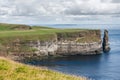 The eroded cliffs at Duncansby Stacks