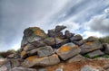 Eroded granite Royalty Free Stock Photo