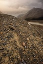 Eroded Landscape Columbia Icefield