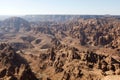 Eroded mountains in the stony desert of Al Ula, Saudi Arabia Royalty Free Stock Photo