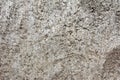 Eroded old grey concrete at a wall for dirty texture, background Royalty Free Stock Photo
