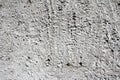 Eroded old grey concrete at a wall for dirty texture, background Royalty Free Stock Photo